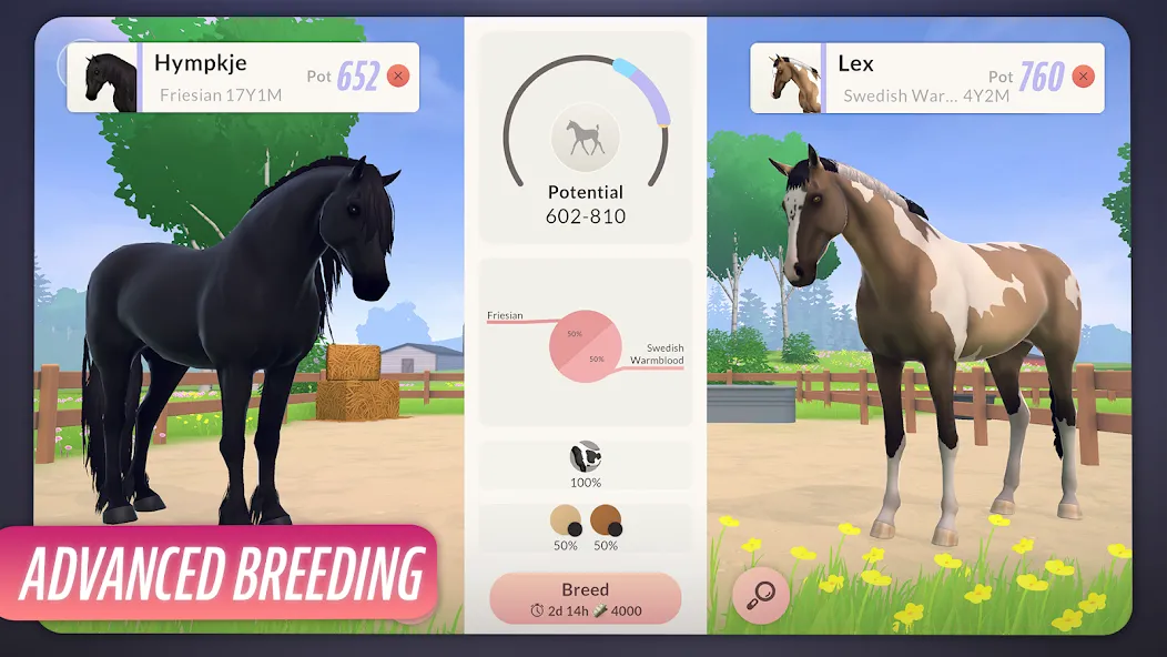 Скачать мод Equestrian the Game — Безлимитные деньги и редкие лошади — скриншот 5
