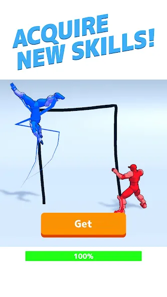 Draw Action: Freestyle Fight MOD APK скачать на Андроид — Открыты все бойцы и без рекламы — скриншот 3