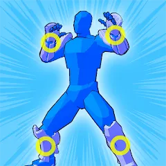 Draw Action: Freestyle Fight MOD APK скачать на Андроид — Открыты все бойцы и без рекламы