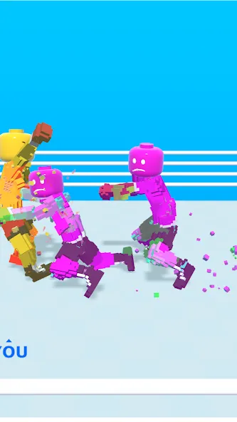 Block Fighter: Boxing Battle MOD APK скачать на Андроид — Безлимитные деньги и улучшенные бойцы — скриншот 3 Block Fighter: Boxing Battle MOD APK скачать на Андроид — Безлимитные деньги и улучшенные бойцы — скриншот 3