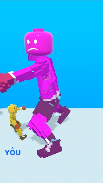 Block Fighter: Boxing Battle MOD APK скачать на Андроид — Безлимитные деньги и улучшенные бойцы — скриншот 4 Block Fighter: Boxing Battle MOD APK скачать на Андроид — Безлимитные деньги и улучшенные бойцы — скриншот 4