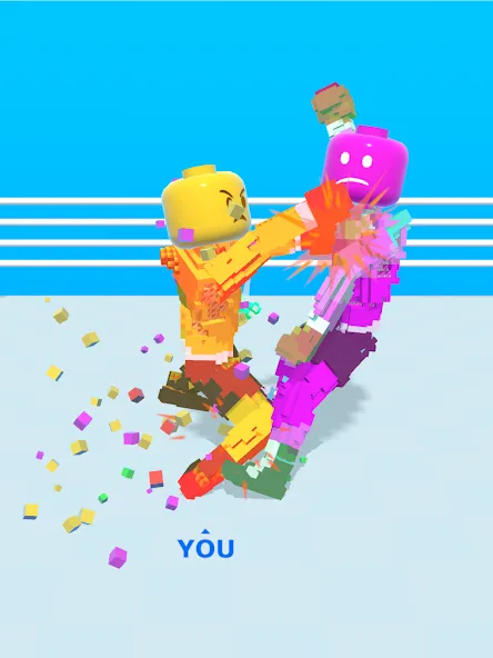 Block Fighter: Boxing Battle MOD APK скачать на Андроид — Безлимитные деньги и улучшенные бойцы — скриншот 5 Block Fighter: Boxing Battle MOD APK скачать на Андроид — Безлимитные деньги и улучшенные бойцы — скриншот 5