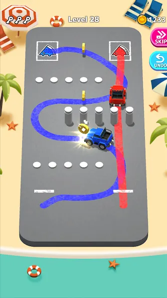 Мод Park Master — Безлимитные деньги и подсказки, скачать APK — скриншот 3 Мод Park Master — Безлимитные деньги и подсказки, скачать APK — скриншот 3