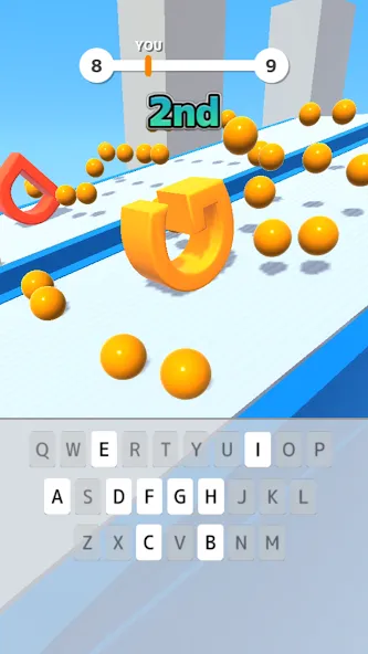 Скачать Type Spin: alphabet run game Mod APK — Без рекламы и бесконечные жизни — скриншот 3 Скачать Type Spin: alphabet run game Mod APK — Без рекламы и бесконечные жизни — скриншот 3