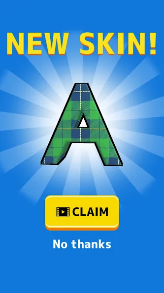 Скачать Type Spin: alphabet run game Mod APK — Без рекламы и бесконечные жизни — скриншот 5 Скачать Type Spin: alphabet run game Mod APK — Без рекламы и бесконечные жизни — скриншот 5