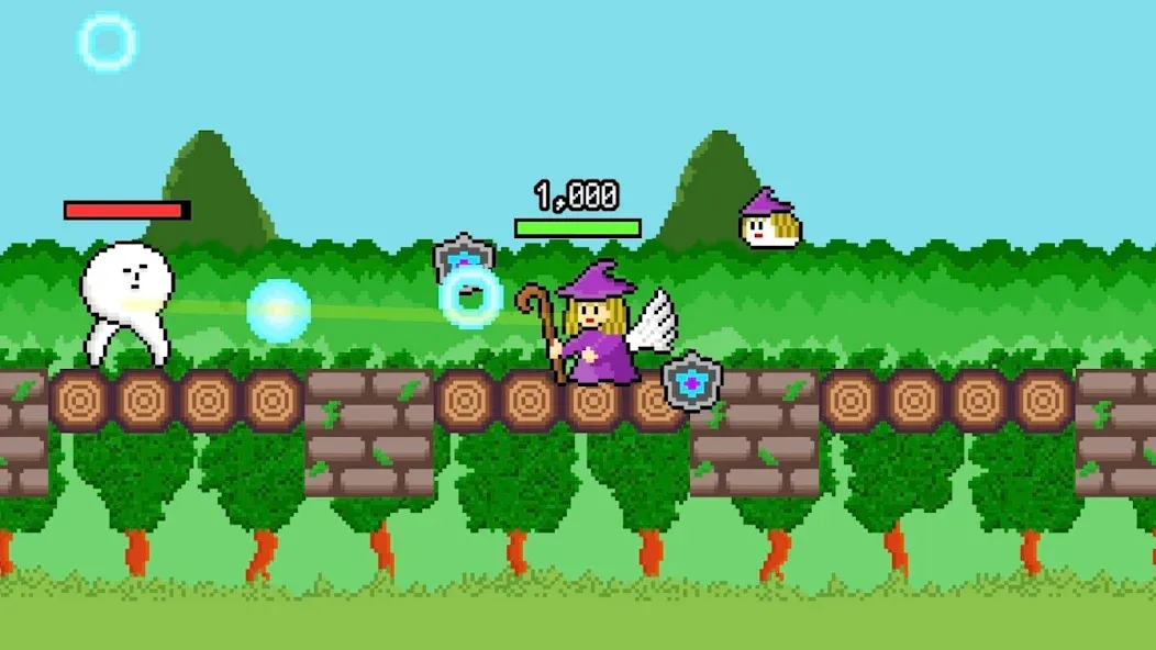Witch's Justice взломанный APK — Разблокированы все уровни и герои — скриншот 1