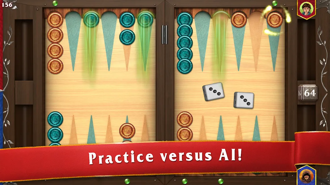 Скачать Backgammon Masters Mod APK — Без рекламы и много монет — скриншот 3 Скачать Backgammon Masters Mod APK — Без рекламы и много монет — скриншот 3