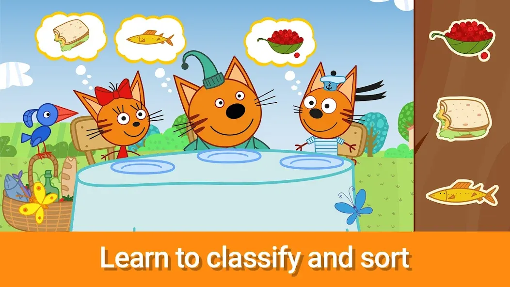 Kid-E-Cats: Mini Games бесплатно на Андроид — мод: Без рекламы и открыты все игры — скриншот 2 Kid-E-Cats: Mini Games бесплатно на Андроид — мод: Без рекламы и открыты все игры — скриншот 2