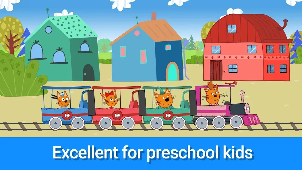 Kid-E-Cats: Mini Games бесплатно на Андроид — мод: Без рекламы и открыты все игры — скриншот 3 Kid-E-Cats: Mini Games бесплатно на Андроид — мод: Без рекламы и открыты все игры — скриншот 3