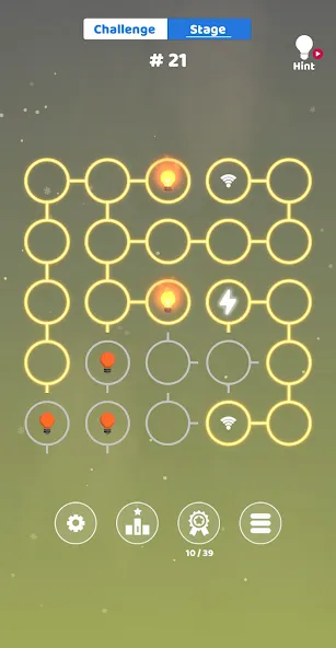 All Lights Connect : Puzzle — взломанная версия, Открыты все уровни и подсказки — скриншот 3 All Lights Connect : Puzzle — взломанная версия, Открыты все уровни и подсказки — скриншот 3
