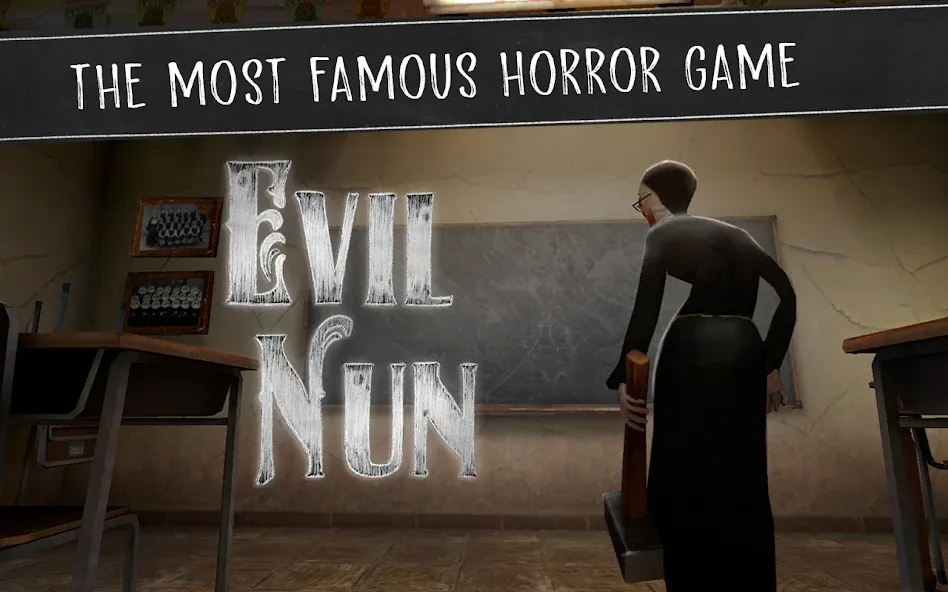 Evil Nun: Horror at School — последняя версия с модом (Без рекламы и все уровни открыты) — скриншот 1 Evil Nun: Horror at School — последняя версия с модом (Без рекламы и все уровни открыты) — скриншот 1