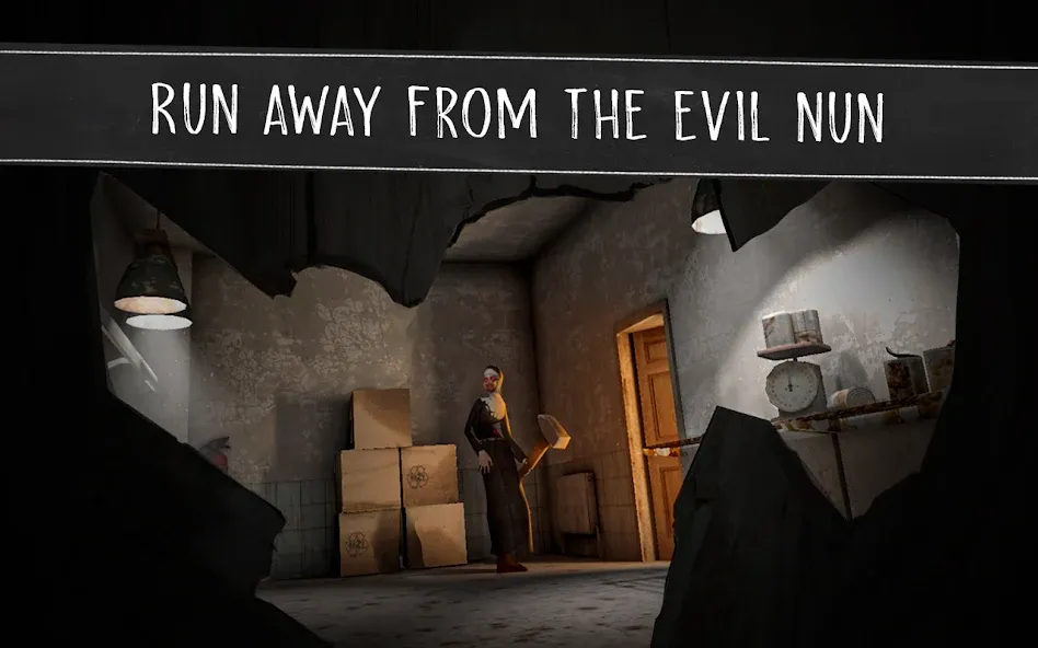 Evil Nun: Horror at School — последняя версия с модом (Без рекламы и все уровни открыты) — скриншот 2 Evil Nun: Horror at School — последняя версия с модом (Без рекламы и все уровни открыты) — скриншот 2