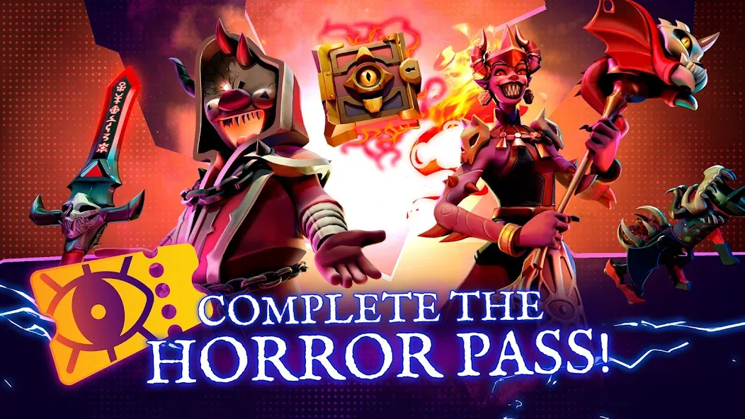 Скачать Horror Brawl Mod APK — Безлимитные монеты и разблокированы персонажи — скриншот 5 Скачать Horror Brawl Mod APK — Безлимитные монеты и разблокированы персонажи — скриншот 5