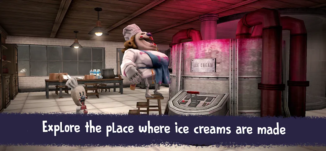 Ice Scream 6 Friends: Charlie бесплатно на Андроид — мод: Без рекламы и открыты все локации — скриншот 2 Ice Scream 6 Friends: Charlie бесплатно на Андроид — мод: Без рекламы и открыты все локации — скриншот 2