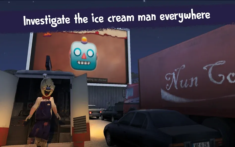 Ice Scream 2 взлом на Андроид — Без рекламы и открыты все уровни — скриншот 2