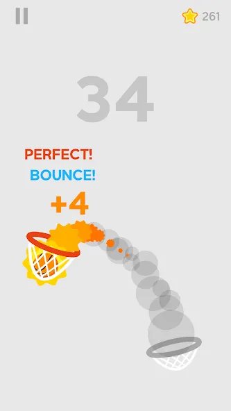 Dunk Shot MOD APK скачать на Андроид — Безлимитные деньги и мячи — скриншот 4 Dunk Shot MOD APK скачать на Андроид — Безлимитные деньги и мячи — скриншот 4