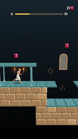 Prince of Persia : Escape бесплатно на Андроид — мод: Безлимитные жизни и открыты все уровни — скриншот 1