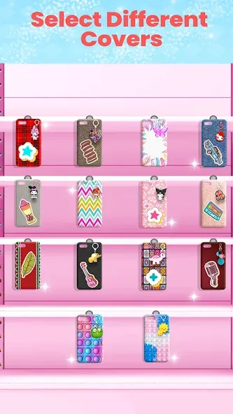 Phone Case DIY: Mobile Cover — взломанная версия, Безлимитные деньги и все чехлы открыты — скриншот 4 Phone Case DIY: Mobile Cover — взломанная версия, Безлимитные деньги и все чехлы открыты — скриншот 4
