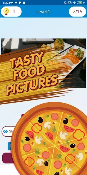 Скачать мод Guess food games — Открыты все блюда и уровни — скриншот 4 Скачать мод Guess food games — Открыты все блюда и уровни — скриншот 4