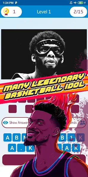 Скачать basketball player quiz бесплатно — Открыты все игроки и подсказки — скриншот 4 Скачать basketball player quiz бесплатно — Открыты все игроки и подсказки — скриншот 4