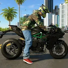 Скачать взлом Kawasaki Ninja H2r Games 3D — Безлимитные деньги и все мотоциклы
