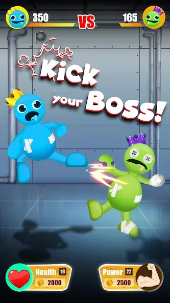 Kick The Rainbow Monster — последняя версия с модом (Безлимитные монеты и энергия) — скриншот 5