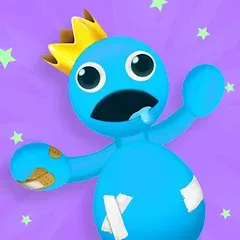 Kick The Rainbow Monster — последняя версия с модом (Безлимитные монеты и энергия)