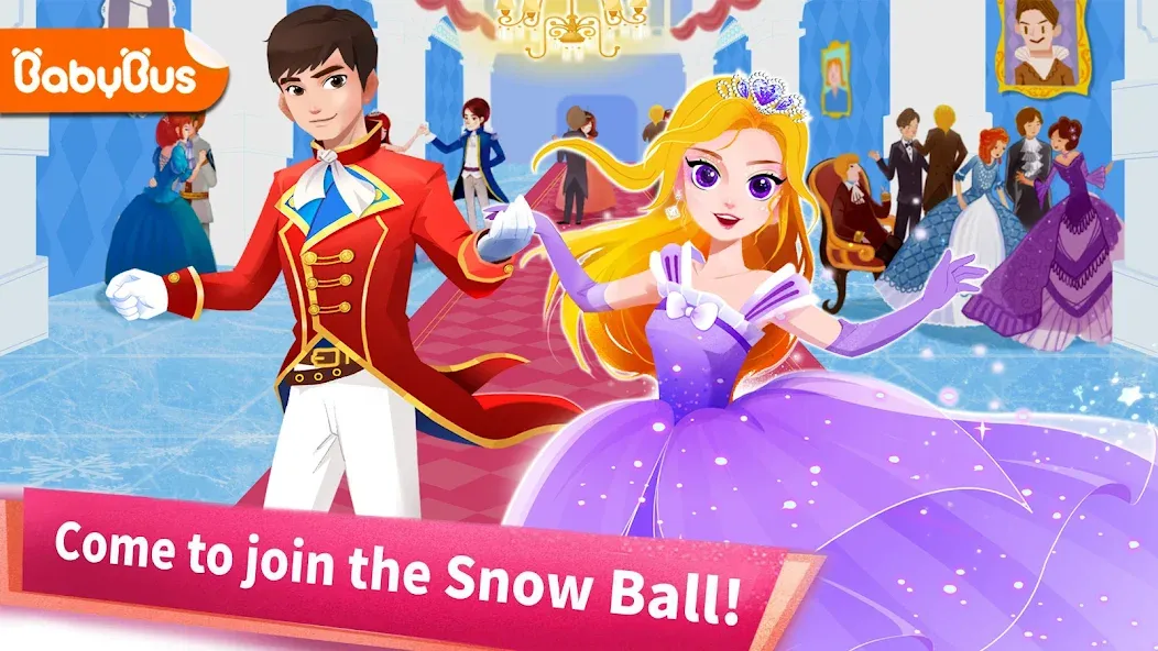 Little Panda: Princess Salon на телефон — скачать мод: Все наряды и аксессуары открыты — скриншот 1