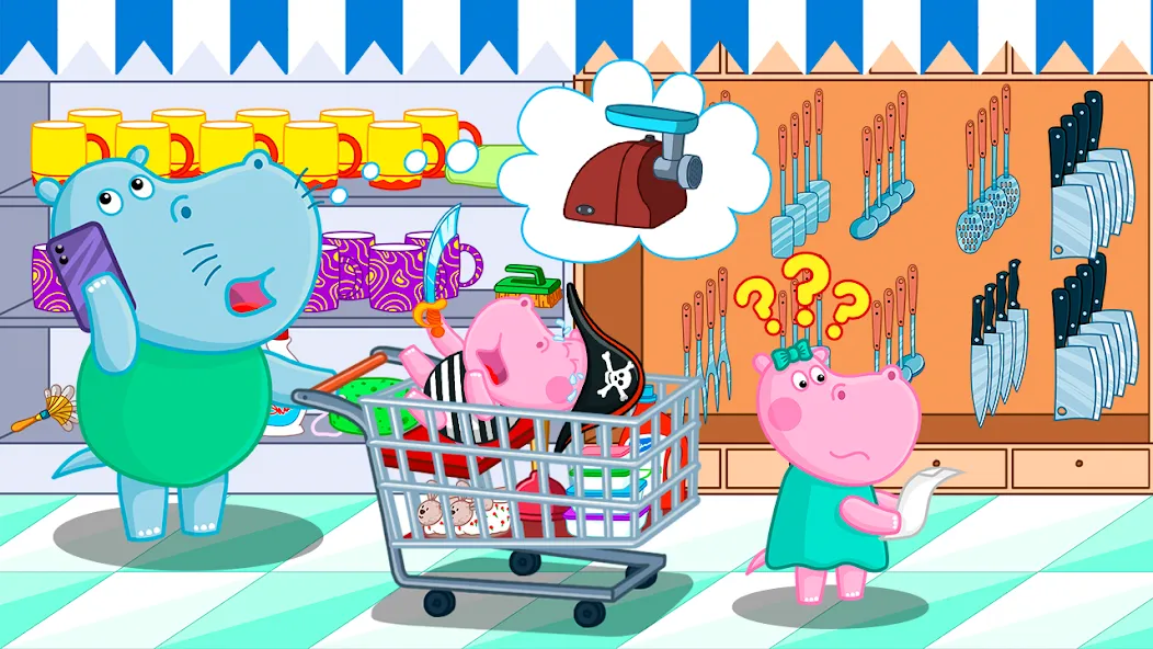 Скачать Supermarket: Shopping Games мод — Безлимитные деньги и покупки бесплатно — скриншот 2