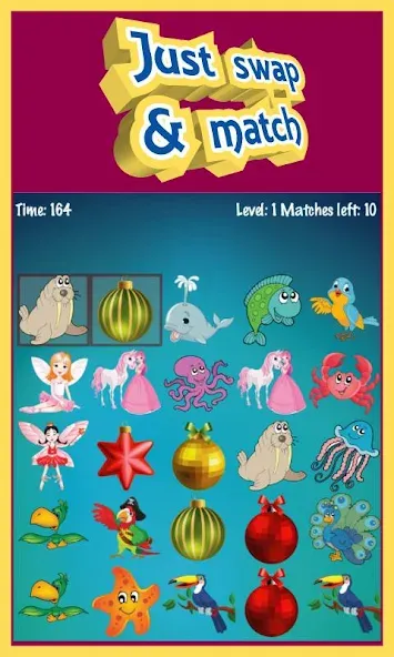 Скачать взлом Sweet Match 3 Puzzle Game — Бесконечные жизни и подсказки — скриншот 1
