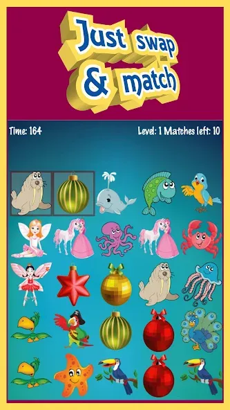 Скачать взлом Sweet Match 3 Puzzle Game — Бесконечные жизни и подсказки — скриншот 5