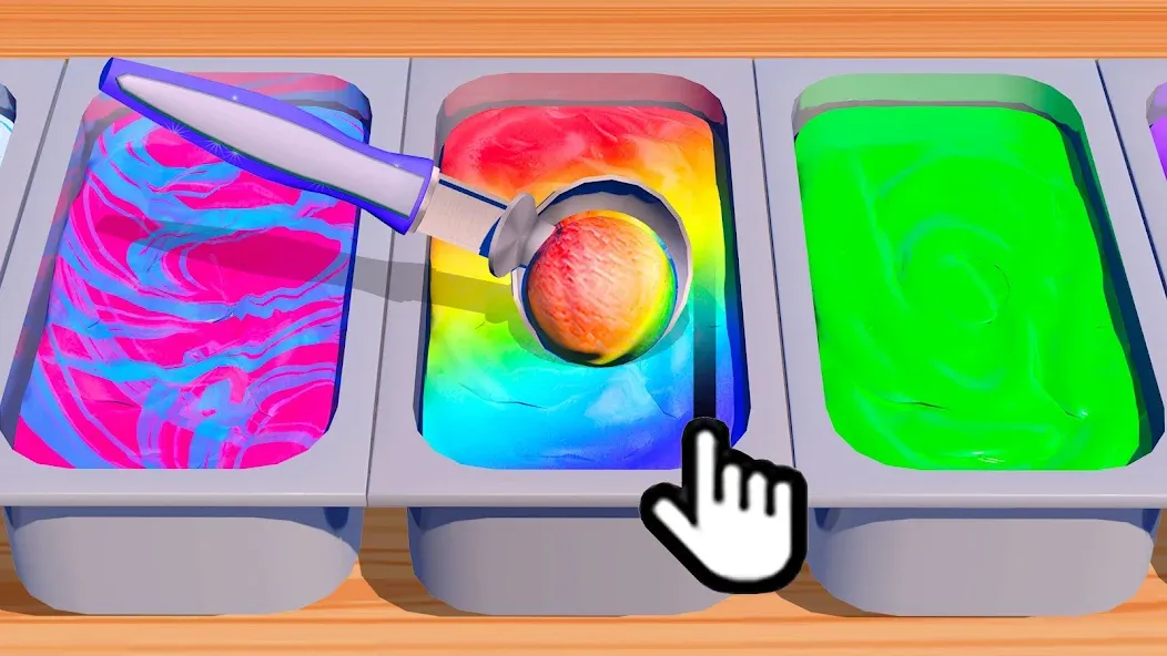 Ice Cream Games: Rainbow Maker — Безлимитные монеты и всё открыто, скачать мод APK — скриншот 3