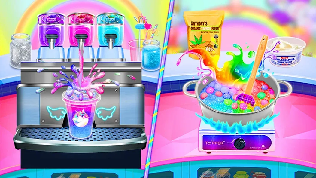 Ice Cream Games: Rainbow Maker — Безлимитные монеты и всё открыто, скачать мод APK — скриншот 4