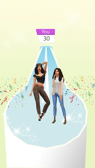 Fashion Battle - Girl Dress Up MOD APK: Безлимитные деньги и все наряды — скриншот 2 Fashion Battle - Girl Dress Up MOD APK: Безлимитные деньги и все наряды — скриншот 2