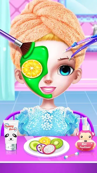 Скачать Princess Makeup Salon последней версии — Безлимитные монеты и открыты все наряды — скриншот 1 Скачать Princess Makeup Salon последней версии — Безлимитные монеты и открыты все наряды — скриншот 1