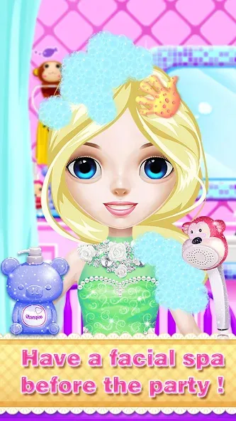 Скачать Princess Makeup Salon последней версии — Безлимитные монеты и открыты все наряды — скриншот 4 Скачать Princess Makeup Salon последней версии — Безлимитные монеты и открыты все наряды — скриншот 4
