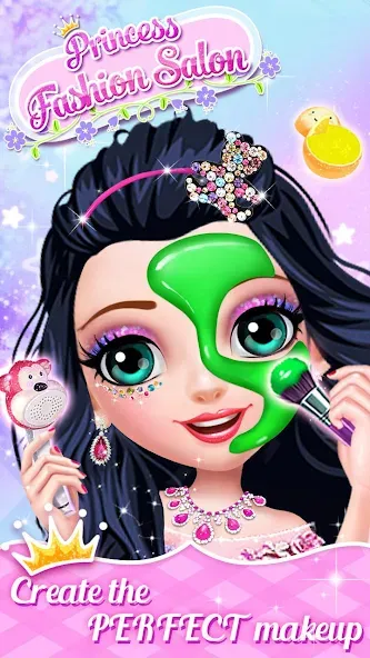Скачать Princess Makeup Salon последней версии — Безлимитные монеты и открыты все наряды — скриншот 5 Скачать Princess Makeup Salon последней версии — Безлимитные монеты и открыты все наряды — скриншот 5