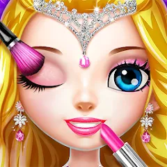 Скачать Princess Makeup Salon последней версии — Безлимитные монеты и открыты все наряды