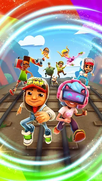 Subway Surfers на телефон — скачать мод: Безлимитные монеты и ключи — скриншот 5 Subway Surfers на телефон — скачать мод: Безлимитные монеты и ключи — скриншот 5