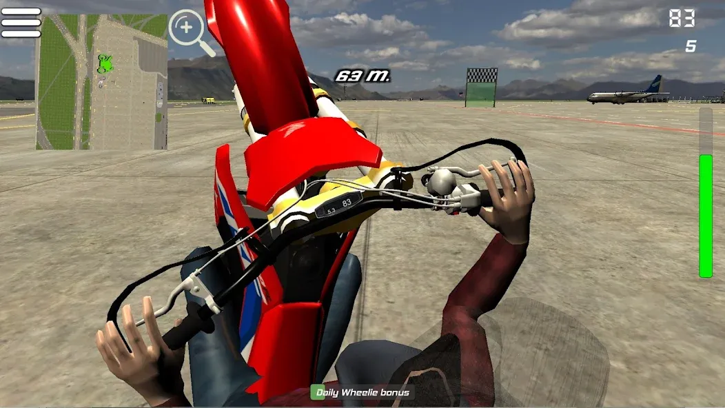 Скачать Wheelie King 5 последней версии — Безлимитные деньги и топливо — скриншот 3 Скачать Wheelie King 5 последней версии — Безлимитные деньги и топливо — скриншот 3