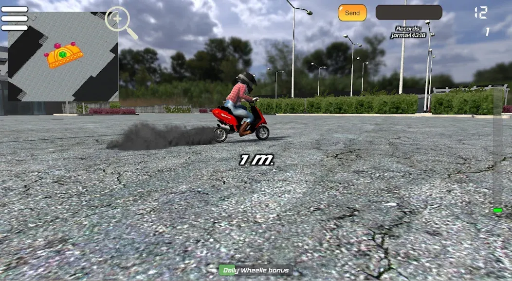 Скачать Wheelie King 5 последней версии — Безлимитные деньги и топливо — скриншот 4 Скачать Wheelie King 5 последней версии — Безлимитные деньги и топливо — скриншот 4