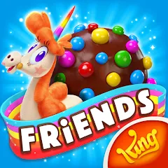 Candy Crush Friends Saga бесплатно на Андроид — мод: Безлимитные жизни и бустеры
