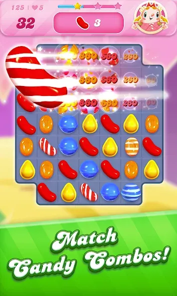 Скачать взлом Candy Crush Saga — Бесконечные жизни и бустеры — скриншот 2 Скачать взлом Candy Crush Saga — Бесконечные жизни и бустеры — скриншот 2