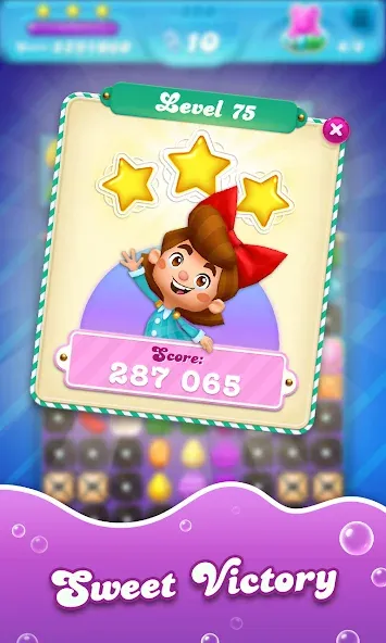 Candy Crush Soda Saga MOD APK скачать на Андроид — Безлимитные жизни и бустеры — скриншот 4 Candy Crush Soda Saga MOD APK скачать на Андроид — Безлимитные жизни и бустеры — скриншот 4