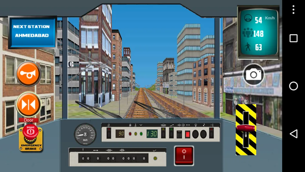 Metro Train Simulator 2023 бесплатно на Андроид — мод: Безлимитные деньги и все поезда — скриншот 5 Metro Train Simulator 2023 бесплатно на Андроид — мод: Безлимитные деньги и все поезда — скриншот 5
