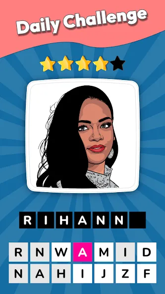 Guess the Celebrities на телефон — скачать мод: Открыты все знаменитости и уровни — скриншот 5 Guess the Celebrities на телефон — скачать мод: Открыты все знаменитости и уровни — скриншот 5