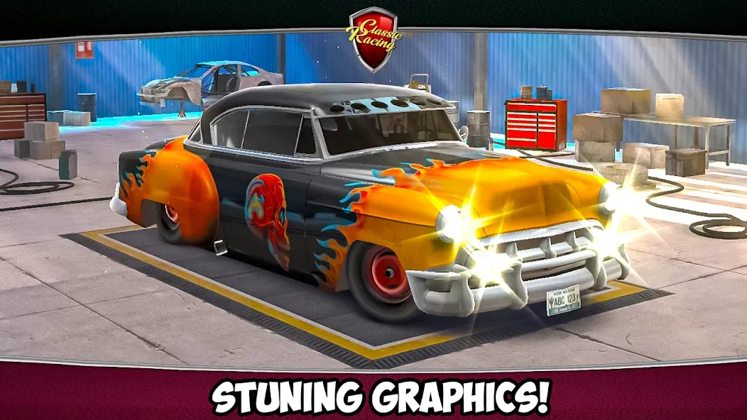 Classic Drag Racing Car Game взлом на Андроид — Много денег и все машины открыты — скриншот 2 Classic Drag Racing Car Game взлом на Андроид — Много денег и все машины открыты — скриншот 2