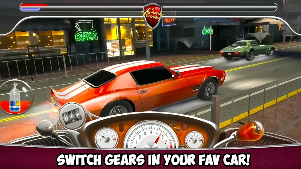 Classic Drag Racing Car Game взлом на Андроид — Много денег и все машины открыты — скриншот 3 Classic Drag Racing Car Game взлом на Андроид — Много денег и все машины открыты — скриншот 3