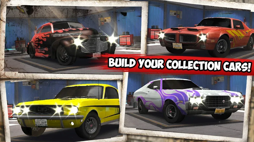 Classic Drag Racing Car Game взлом на Андроид — Много денег и все машины открыты — скриншот 4 Classic Drag Racing Car Game взлом на Андроид — Много денег и все машины открыты — скриншот 4