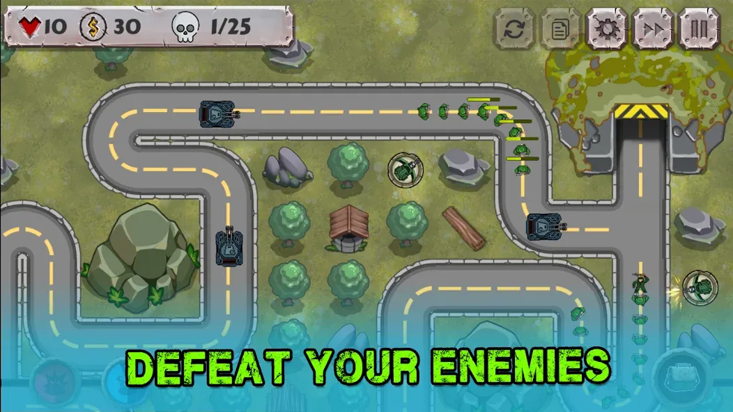 Скачать Battle Strategy: Tower Defense Mod APK — Безлимитные деньги и усиленные башни — скриншот 4 Скачать Battle Strategy: Tower Defense Mod APK — Безлимитные деньги и усиленные башни — скриншот 4